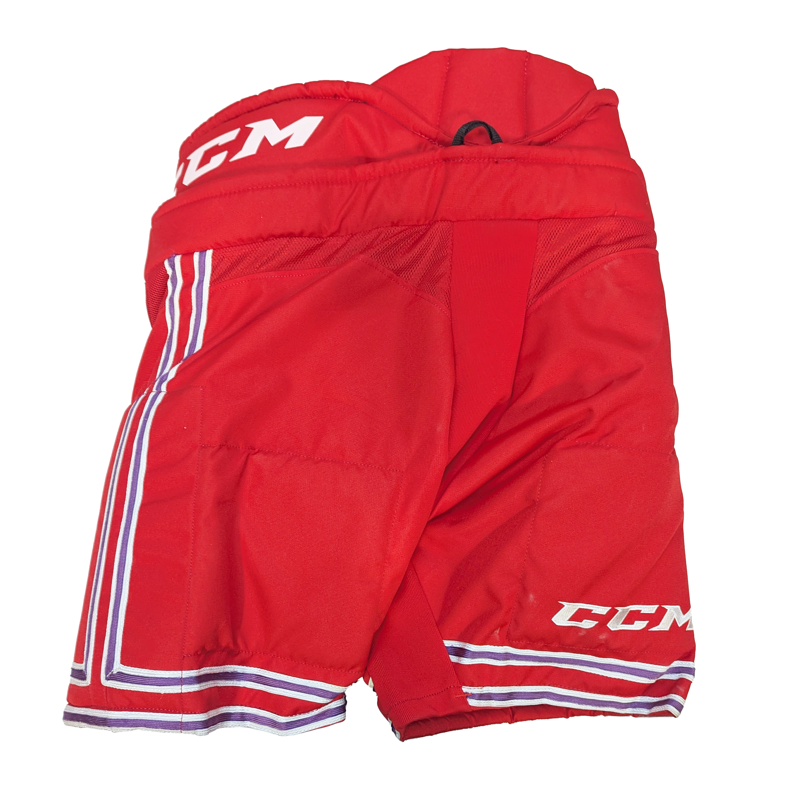 CCM HP31 - USHL Pro Stock Hockey Pants (Red/White/Purple)